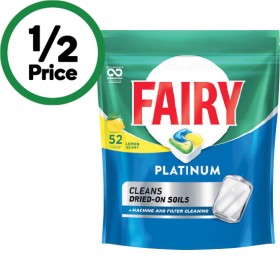 Fairy+Platinum+Dishwasher+Tablets+Pk+52