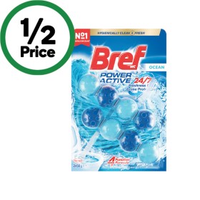 Bref+Power+Active+or+Spa+Moments+Toilet+Rim+Block+Pk+2+x+50g