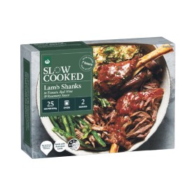 Woolworths-Slow-Cooked-Lamb-Shanks-in-Tomato-Red-Wine-Rosemary-Sauce on sale