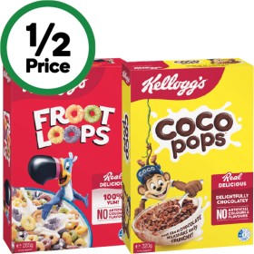Kellogg%26rsquo%3Bs+Coco+Pops+320g+or+Froot+Loops+Cereal+285g