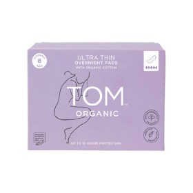TOM+Organic+Ultra+Thin+Overnight+Pads+Pk+8