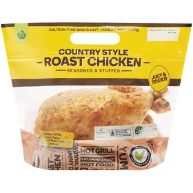 Woolworths-Country-Style-Hot-Roast-RSPCA-Approved-Chicken-From-the-Deli on sale