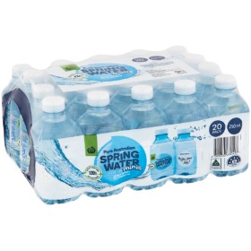 Woolworths-Spring-Water-Minis-20-x-250ml on sale