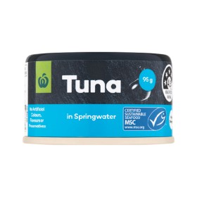 Woolworths-Tuna-95g on sale