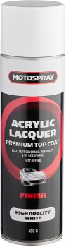 Motospray-Acrylic-Lacquer-Topcoat-Clear-400g on sale