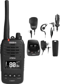 Uniden-5W-80CH-Smart-UHF-Handheld-CB-Radio on sale