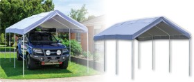 Streetwize-Deluxe-Waterproof-Carport-3m-x-6m on sale