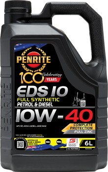 Penrite-Full-Synthetic-10W-40-6L on sale