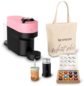 Nespresso-Vertuo-Pop-Capsule-Coffee-Machine-Value-Pack-Candy-Pink on sale