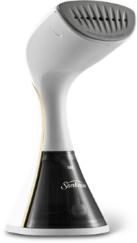 Sunbeam+Power+Boost+Handheld+Garment+Steamer+-+White%2FGold