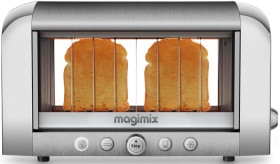 Magimix-Vision-Toaster-Matte-Chrome on sale