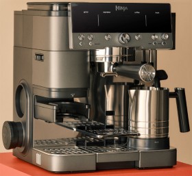Ninja-Luxe-Cafe-Manual-Espresso-Machine-Gunmetal on sale