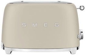Smeg-50s-Style-2-Slice-Toaster-Moonlight-Matte on sale