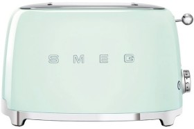 Smeg-50s-Style-2-Slice-Toaster-Pastel-Green on sale
