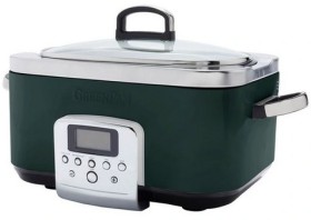 Greenpan-Elite-Slow-Cooker-6L-Pine-Green on sale