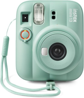 Fujifilm-Instax-Mini-13-Camera-Lagoon-Green on sale