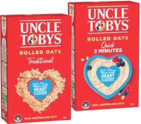 Uncle+Tobys+Traditional+or+Quick+Rolled+Oats+1kg