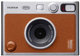 FujiFilm-Instax-Mini-EVO-Hybrid-Instant-Camera-Brown on sale
