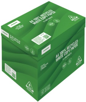 JBurrows-100-Recycled-80gsm-A4-Copy-Paper-Carton on sale