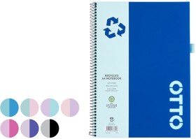 Otto-A4-120-Page-Notebook-Navy-blue on sale