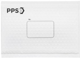 PPS-Recycled-Plastic-Bubble-Mailer-Size-1 on sale