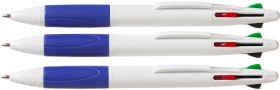 Keji-4-Colour-Retractable-Ballpoint-Pens-Asssorted-3-Pack on sale