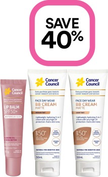 Save-40-on-Cancer-Council-Suncare-Range on sale
