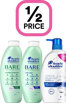 12-Price-on-Entire-Head-Shoulders-Range on sale