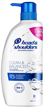 Head-Shoulders-Clean-Balanced-Anti-Dandruff-Shampoo-For-Clean-Scalp-660mL on sale