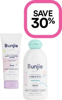 Save-30-on-Selected-Bunjie-Products on sale