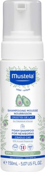 Mustela-Newborn-Foam-Shampoo-for-Cradle-Cap-Prevention-150mL on sale