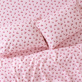 Cherry-Stripe-Bed-Sheet-Set on sale