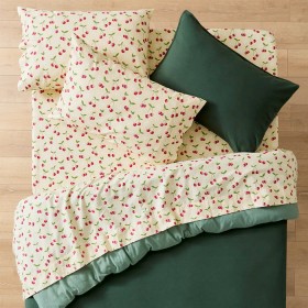 Sweet-Cherry-Flannelette-Sheet-Set on sale