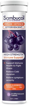 Sambucol-Immune-Defence-15-Effervescent-Tablets on sale