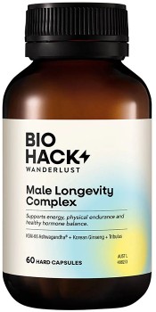 BioHack-Wanderlust-Male-Longevity-Complex-60-Capsules on sale