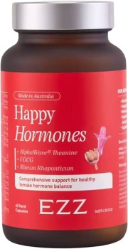 EZZ+Happy+Hormones+Hormonal+Balance+60+Capsules