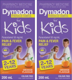 Dymadon-Paracetamol-For-Kids-2-12-Years-Colour-Free-Orange-Flavour-200mL on sale