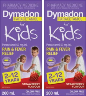 Dymadon-Paracetamol-For-Kids-2-12-Years-Colour-Free-Strawberry-Flavour-200mL on sale