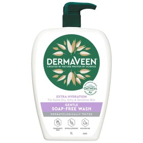 DermaVeen-Extra-Hydration-Gentle-Soap-Free-Wash-1-Litre on sale