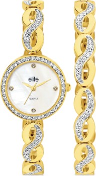Elite+Ladies+Flo+Watch+and+Bracelet+Set
