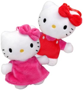 Hello-Kitty-6-Bag-Tag-Plush-Plush-Assorted on sale