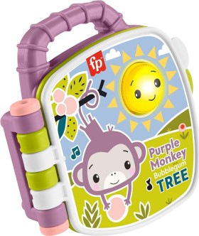 Fisher-Price-Purple-Monkey-Book on sale