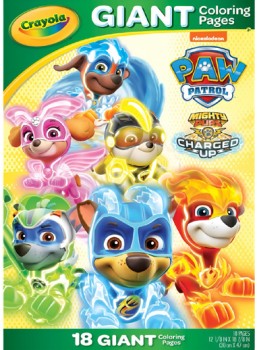 Crayola-Giant-Paw-Patrol-Colouring-Pages on sale