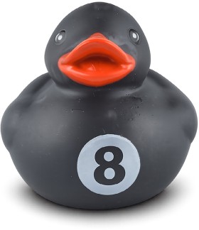Quacklings-8-Ball-Rubber-Duck on sale