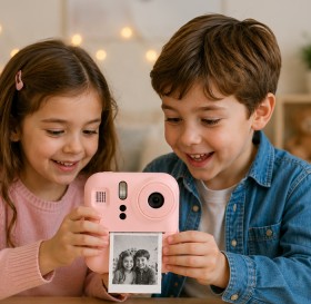 Zero-One-Instant-Print-Camera-with-Selfie-Mode-Pink on sale