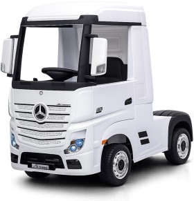 Mercedes-Benz-Actros-Truck-with-Trailor-White on sale
