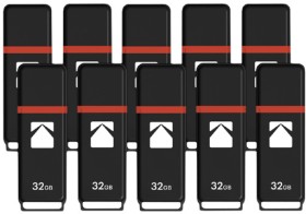 Kodak-32GB-USB-Drive-10-Pack on sale