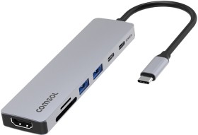 Comsol-4K-Multi-Port-USB-C-Hub-with-SD-Card-Reader on sale
