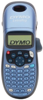 Dymo-LetraTag-100H-Handheld-Labeller-Blue on sale