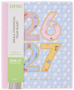 Otto-Small-Week-to-View-FY2627-Diary-Cute on sale